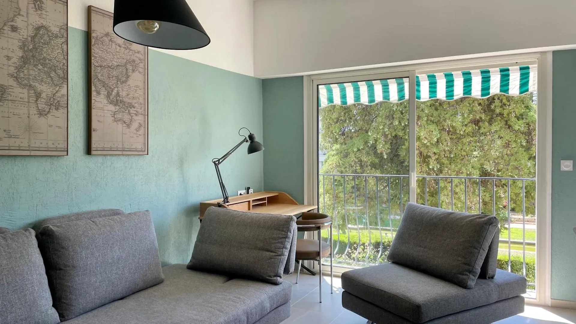 Air-Conditioned Apartment With Garage Near The Sea Nice